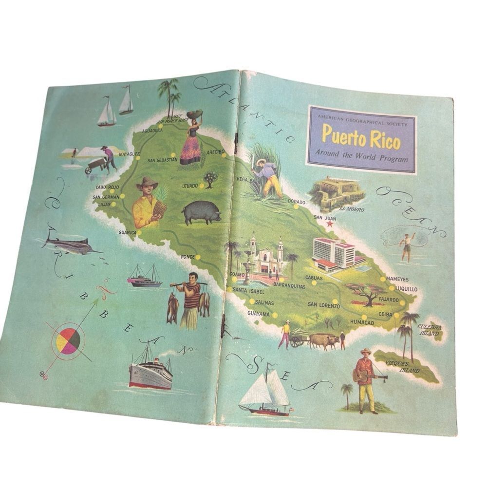 Vintage Puerto Rico Tourist Guide Book - Picture 2 of 6